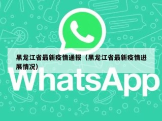 黑龙江省最新疫情通报（黑龙江省最新疫情进展情况）