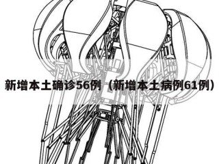 新增本土确诊56例（新增本土病例61例）