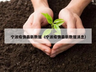 宁波疫情最新数据（宁波疫情最新数据消息）